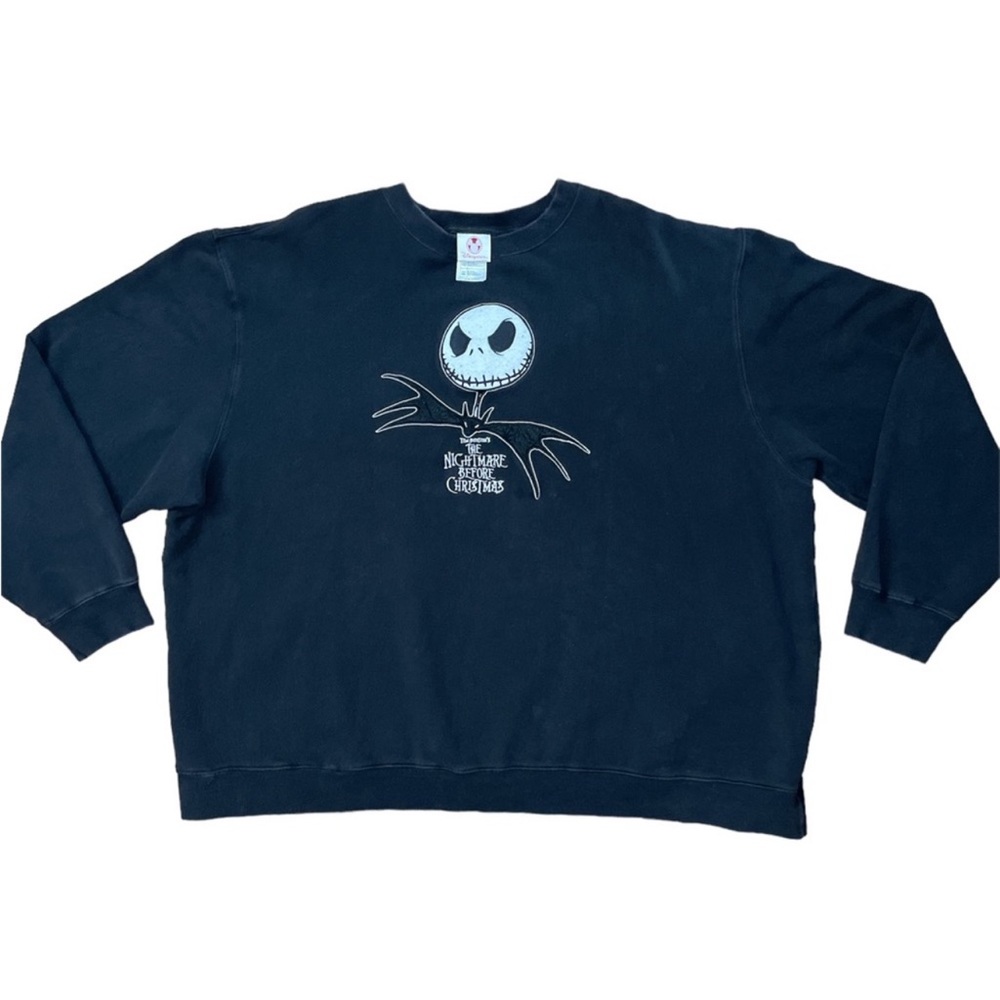 Nightmare Before Christmas Jack Skellington Disney
Store Sweatshirt XXL Unisex